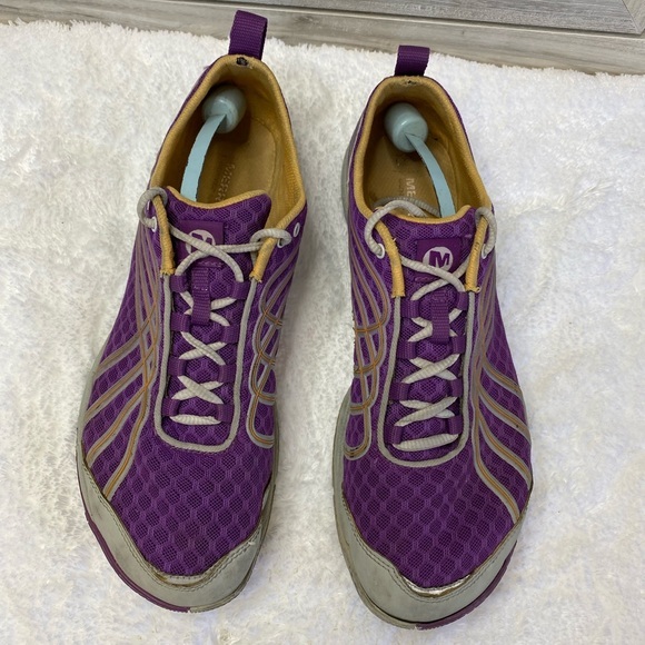 MERRELL Vibram Performance Shoe Purple Size 10.5 - Picture 6 of 9